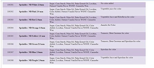 Miniatura 3 de Oasis Supply Gránulos brillantes de azúcar de caña con mezcla de arcoíris de 6 onzas, de color natural