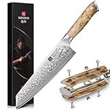 XINZUO Damaststahl 21cm Kiritsuke Kochmesser -Schärfe und Haltbarkeit...