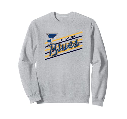 St. Louis Blues Retro Performer Gray Officially Licensed Sweatshirt