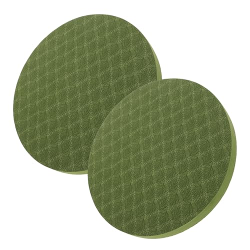 NAMOARLY Thick Yoga Mat Pads 2 Pack Non-slip Yoga Pads for Kneeling Elbow and Wrist Support for Exercise Comfortable Cushion