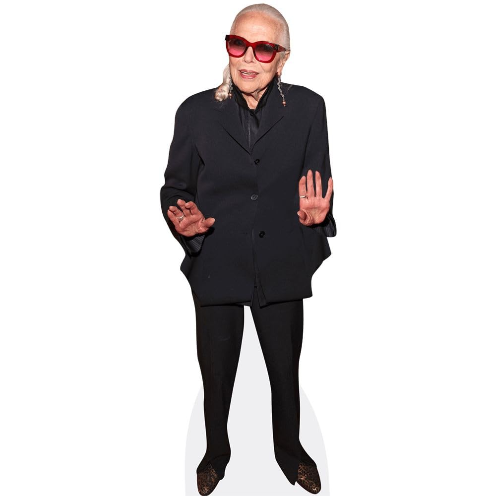Barbara Bain (Black Outfit) Mini Size Cutout