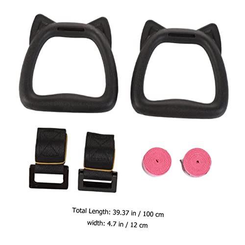 Anillas de gimnasia con correas ajustables para fitness miniatura 5