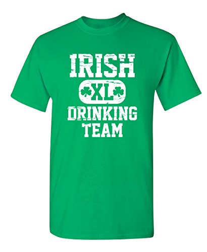 Drinking Team St Patricks Day Funny | Mens Graphic Tees Perfect for Irish Parties | Celebrate with Style in Novelty T Shirts Add Humor with Funny Mens Shirts Printed in USA XL Irish