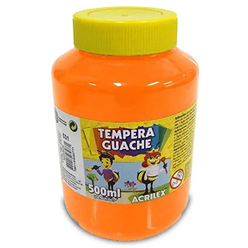 Tinta Guache 500ml Laranja
