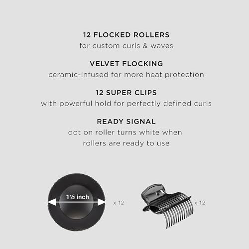 Conair CHV12AMZ Ceramic Hot Rollers For Long thumb #1