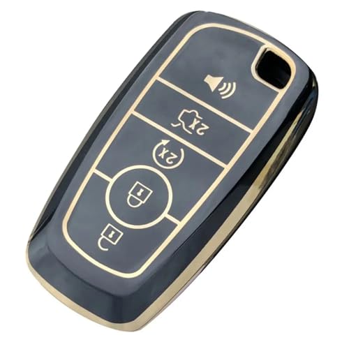 Housse de clé pour Ford Mustang et Fusion étui premium effet soft-touch finition soignée