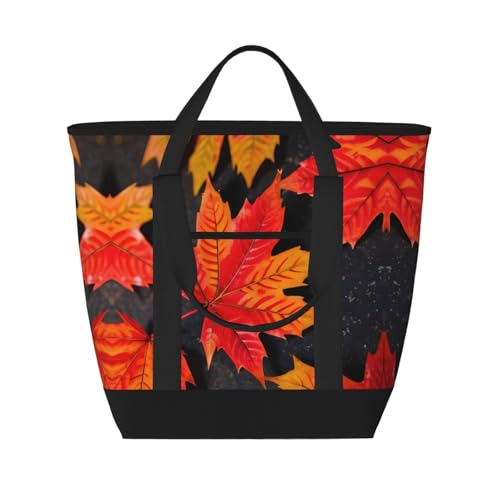 Sac de courses réutilisable isotherme pour pique-nique et marché grand format