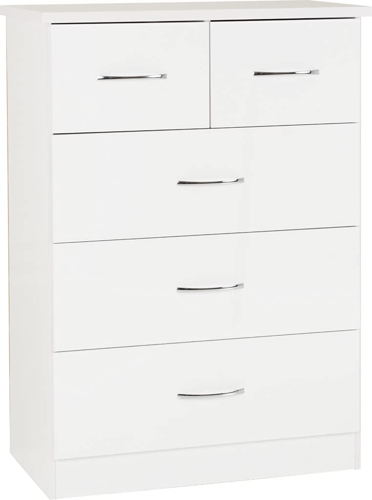 Seconique Nevada 3 Plus 2 Chest - White