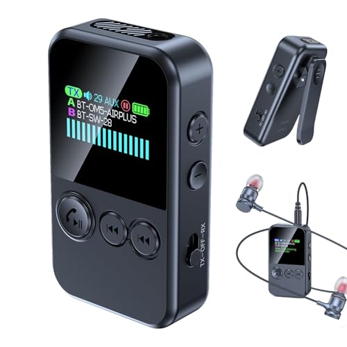 ミュージックプレーヤー - 低遅延カラー画面 - ワイヤレスオーディオプレーヤー - タブレット スピーカー ヘッドセット アウトドア ステレオ 旅行 車 モバイルフォン 仕事 男性 女性 子供 対応