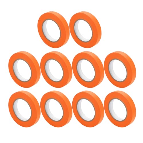 Ruban de masquage carrosserie orange pour protéger les contours de voiture 10x