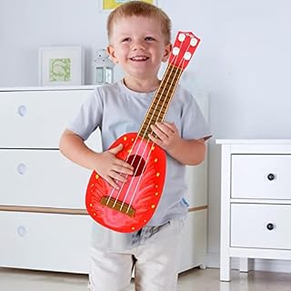 Ocobetom Ukulélé pour débutants – Mini Forme de Fruits de Guitare | Instruments de Musique pour Enfants Jouets éducatifs… - Les Beatles, Paul McCartney, John Lennon, RIngo Starr, George Harrison Ocobetom Ukulélé pour débutants - Mini Forme de Fruits de Guitare | Instruments de Musique pour Enfants Jouets éducatifs… – Image 3
