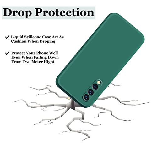 Image of A rtistque Back Cover Case for Samsung Galaxy A70 with Camera Protection | Shockproof TPU | Stylish Protective Design | Slim Fit | Ultra Matte | Samsung Galaxy A70 Back Cover - Green