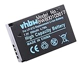 vhbw 1x batteria compatibile con Canon EOS M10, M, M50, M200, 100D, Kiss X7, M50 Mark II, M2, 100, M100 fotocamera (650mAh, 7,2V, Li-Ion)