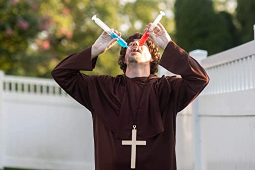 Ez-Inject 25 Pack (1.5Oz) Jello Shot Syringes Combo With Tray/Racking Stand - 100% Safe & Reusable Plastic Syringes For Jello Shots - Medium Syringe Shots Holiday & Halloween Party Supplies For Adults #TOP2