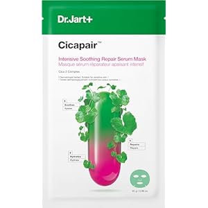 Dr.Jart+ Cicapair Sensitive Skin Serum Korean Face Mask for Redness with Centella Asiatica | Sheet Mask | Korean Skin Care