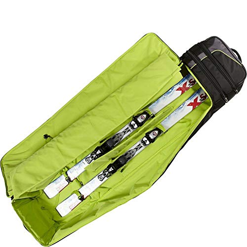 High Sierra Wheeled Ski/Snowboard Combo, Black/Zest, One Size #TOP2