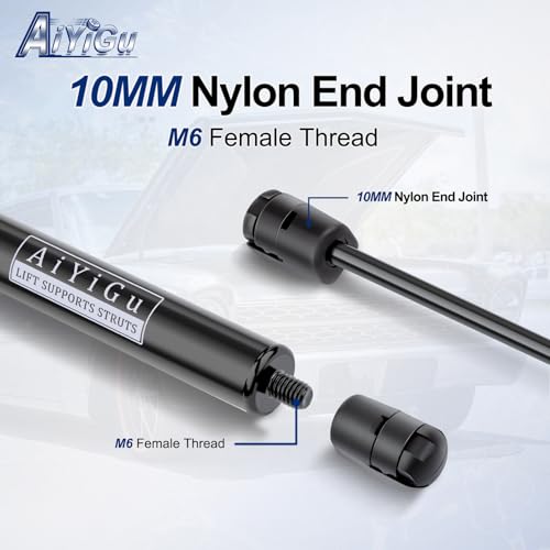 AiYiGu 2PCS Rear Liftgate Hatch Tailgate Shocks Struts Lift Supports Gas Springs Compatible with Lexus RX350 2010-2015, Lexus RX450h 2010-2015 (6756,PM3066,with Power Rear Liftgate Hatch Tailgate)
