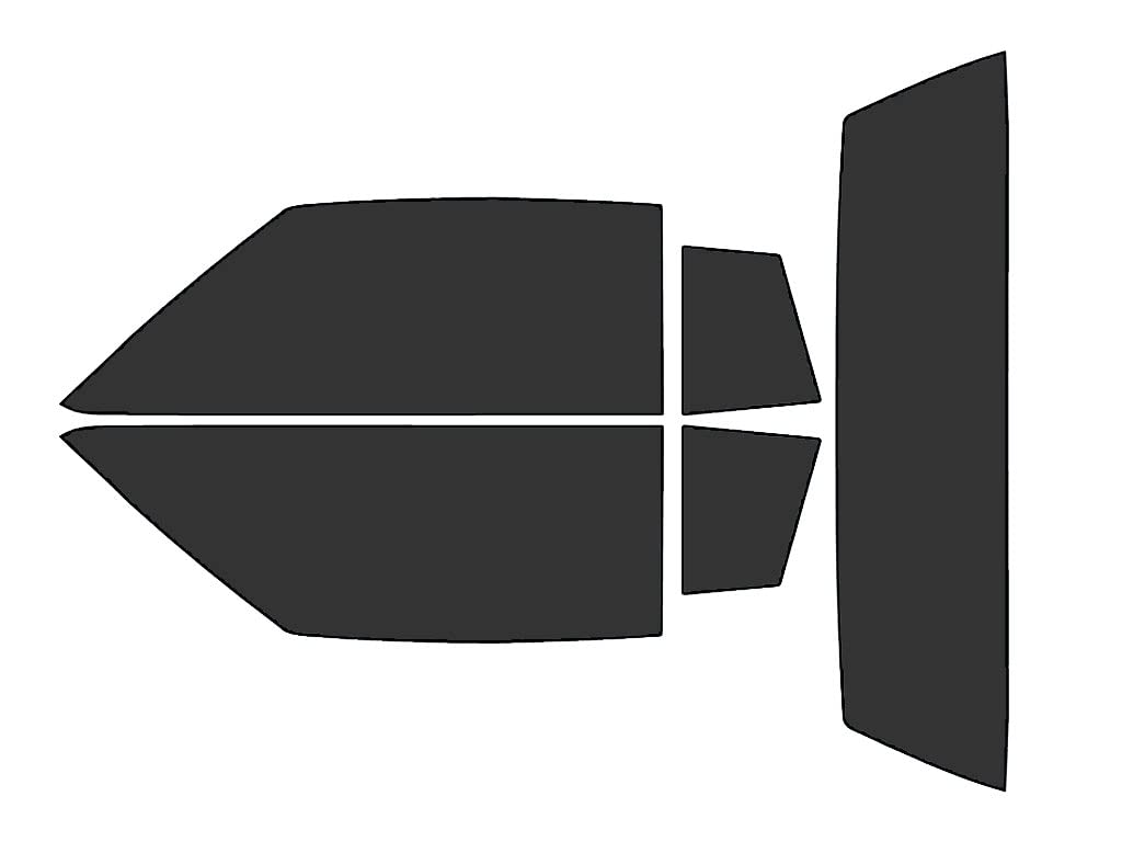 Rvinyl Window Tint Kit Compatible with Chevrolet Monte Carlo 1978-1988 - Complete Precut Kit - 20%