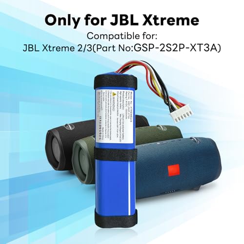 image for OHZHAO 9000mAh Replacement Battery Compatible for JBL Xtreme 2 Xtreme 