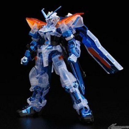 BANDAI HG MBF-PO3 secondL Gundam Astray Blue Frame Second L (Plated Frame / Clear Armor Ver.) Event 