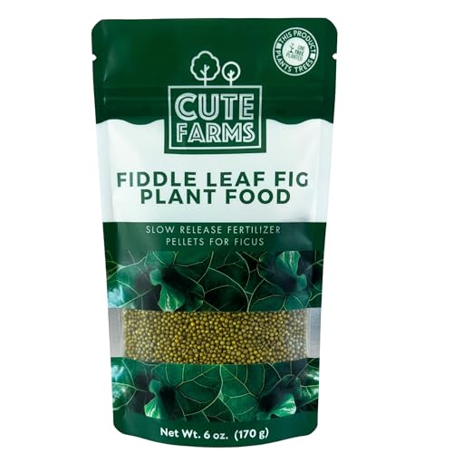 Fiddle Leaf Ficus Lyrata & Fig Tree Slow Release Fertilizer Pelle...