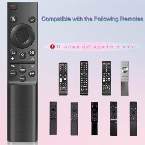 Image of 【Pack of 2】 Universal for Samsung TV Remote Control for LCD LED HDTV 3D Crystal UHD TV Series Smart TV Remote