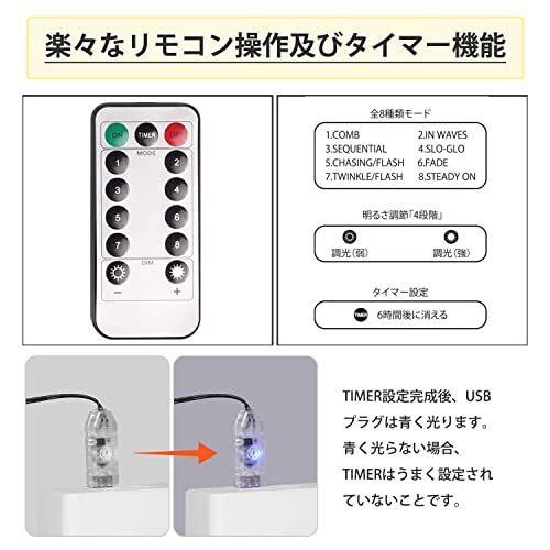 Salcar イルミネーションライト ストリングライト ドレープ