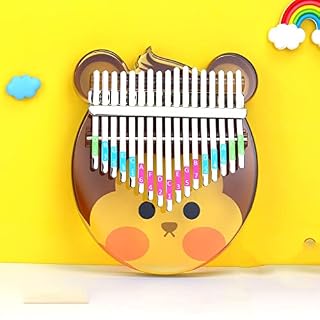 MMLLZEL 17 clés Kalimba (Color : 1-Pack, Size : 17 Keys) - Les Beatles, Paul McCartney, John Lennon, RIngo Starr, George Harrison