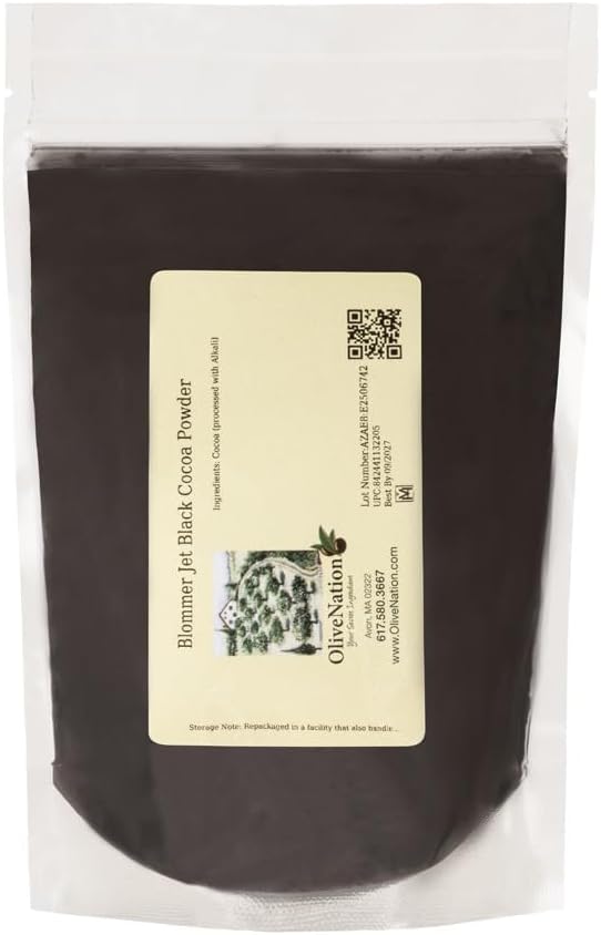 Blommer Jet Black Cocoa Powder from OliveNation - 32 ounces
