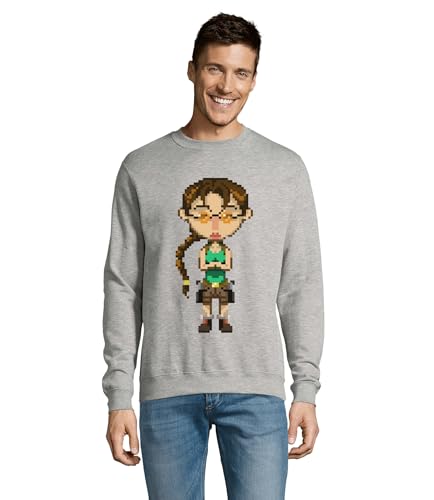 Pull à col rond en coton mélangé pour fille idéal pour l'école