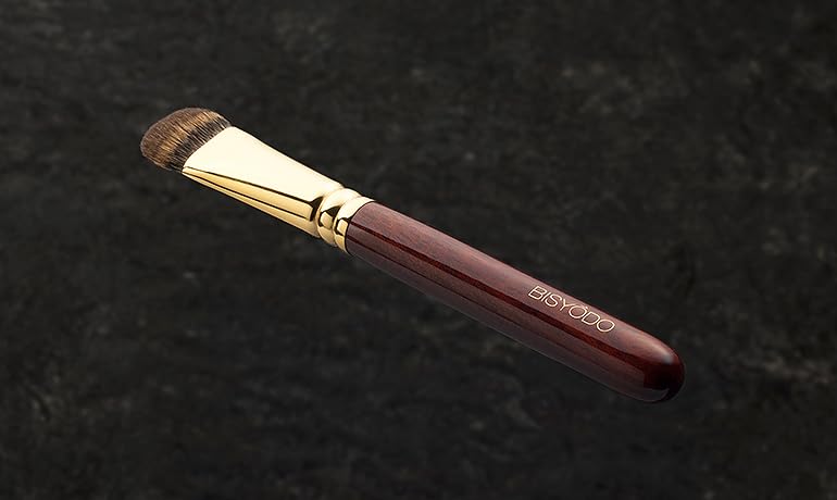 BISYODO Long Series Eye Shadow Brush - Round Flat Type