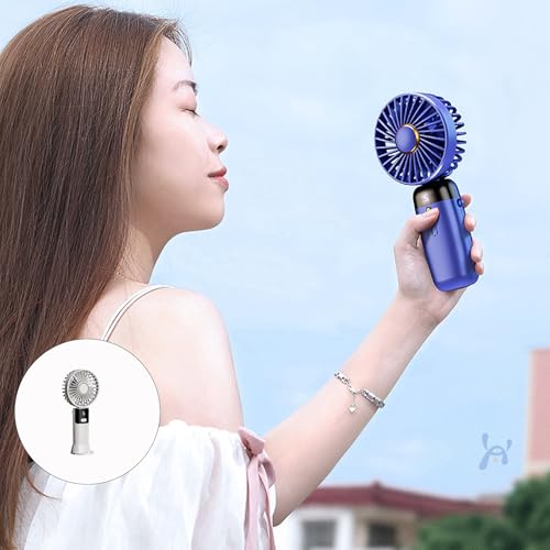 Ventilador portátil de escritorio con pantalla digital eléctrica 3