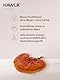 HAWLIK Vitalpilze Bio Reishi Extraktkapseln - 240 Kapseln - Mit Vitamin C - Immunsystem - Natürlicher Anbau - Vegan - Zuckerrohr-Dose