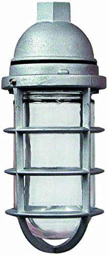 VPTP - Silver 200W IC Pendant Vaporproof Jelly Jar Light Fixture