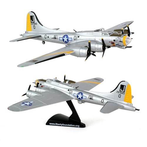 Daron Boeing B-17 Flying Fortress B-17G Die-Cast Model – 1:155 Scale WWII Heavy Bomber Replica...