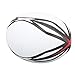 RiToEasysports High Elasticity PVC Ball Inflatable Practice Ball for Match and Training, White, Number 9 for All Players, Suitable for Matches