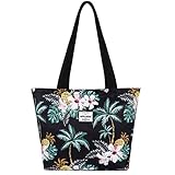 Stylisme Sac Fourre-Tout: Fabriqué en tissu composite de polyester imprimé écologique de haute qualité qui résiste aux plis et à l'eau. Différentes couleurs et motifs de mode vous apporteront plus d'attention Sac à Bandoulière Polyvalent: 1 poche pri...