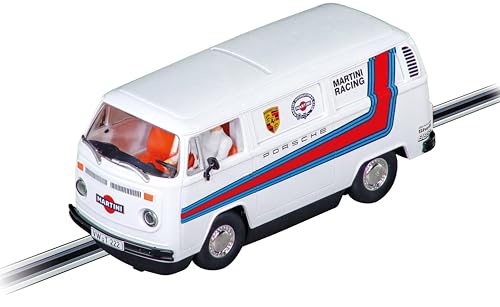 Carrera 32084 VW Bus T2b Martini Racing 1:32 Scale Digital 132 Slot Car Racetrack Vehicle