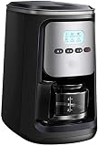 900W Kaffeemaschine Vollautomatischer amerikanischer Digitalfilter für zu Hause, isolierte Glaswasserflaschenmaschine, Reise mit schneller Brühtechnologie