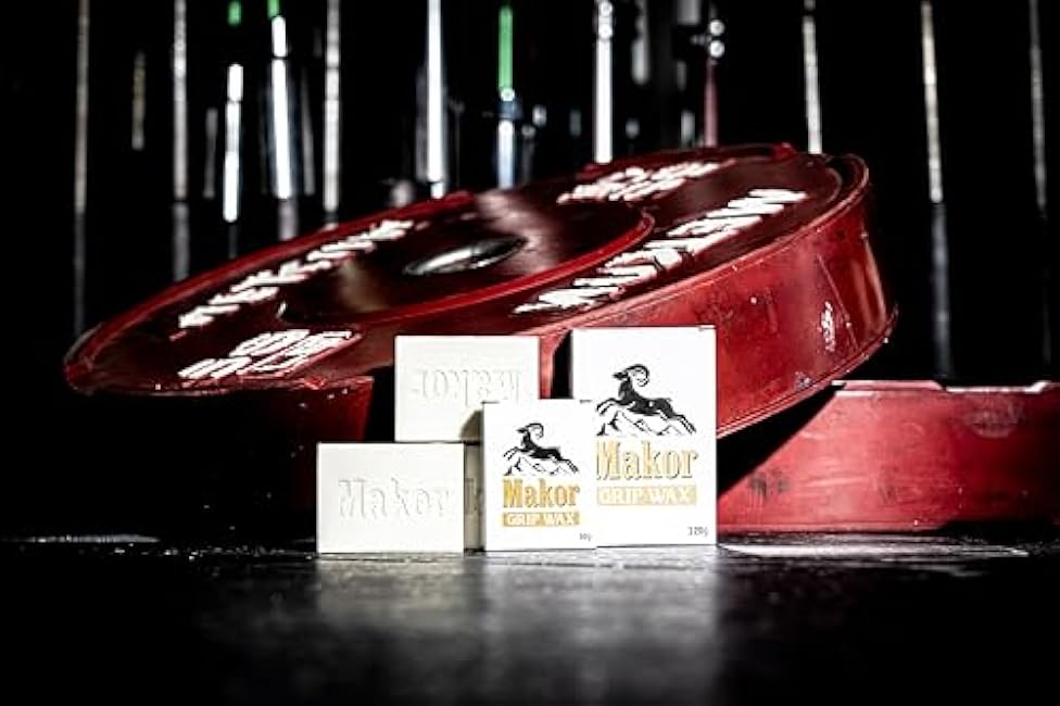 MAKOR 60g GRIPWAX - All-in-ONE Grip Enhancer Pull-up bar, Rings, Kettlebells, Dumbells, Barbells Wax for Crossfit, F45, Hyrox, (0.28, Pounds)