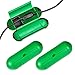 Outdoor Extension Cord Cover 3 Pack - Green Waterproof Plug Connector Safety Seal for Outside