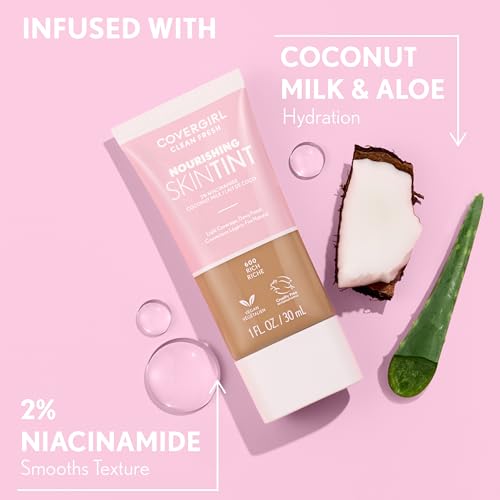 COVERGIRL Clean Fresh Skin Milk Foundation, Rich, 1 Fl Oz (Pack of 1) (packaging may vary) - image 9