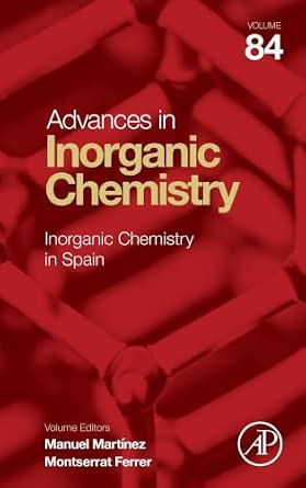Inorganic Chemistry in Spain (Volume 84) book cover