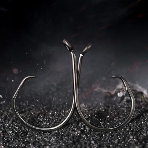 Image of Circle-Hooks-Fishing-Equipment-Octopus-Hooks-Saltwater-50 Pack #1 -12 /0