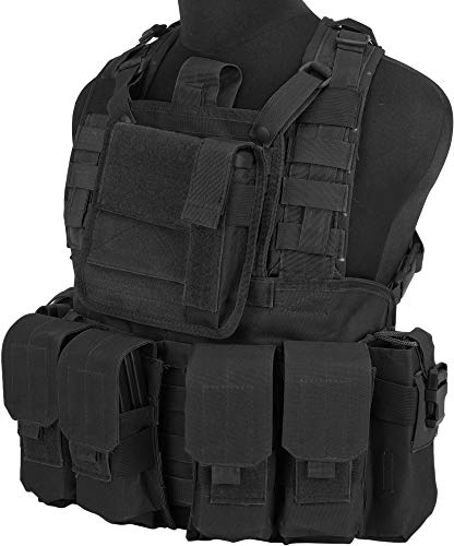 Evike Airsoft - Matrix Special Operations RRV Style Chest Rig (Color: Black)