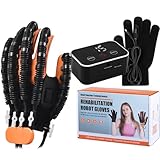 JBMBHC Rehabilitation Robot Gloves for Stroke Recovery Hemiplegia Finger Hand Function Rehabilitation Therapy Arthriti Glove (Left Hand S)