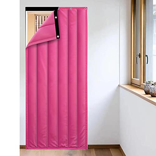 Cortina térmica antifrío, cortina antiruido, con revestimiento de poliuretano, paneles de parte, cortina de pared, cortina de ocultación, resistente al viento, impermeable, aislamiento de la luz