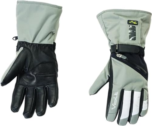 Women’s Volt Heated Snow Gloves, Grey, Medium