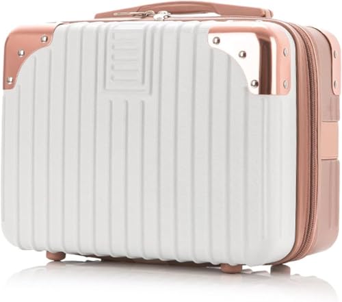 Image of Mini Suitcase, Makeup Case, Trunk Case, Suitcase, Small Handbag, Carry Bag, Carry Case, Cosmetic Bag, Women's, Large Capacity, Lightweight, Carry Case, Trunk Box, Small Items, Portable