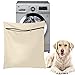 Fayemoon Petwear Wäschebeutel, Wäschesack für Haustiere, Waschbeutel mit Reißverschluss, Haustier-Wäschesack für Hunde, Katzen, Haustier-Bettwäsche, Decken, Beige, Fayemoon112